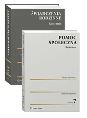 PAKIET: Świadczenia rodzinne. Komentarz + Pomoc społeczna. Komentarz [PRZEDSPRZEDAŻ]